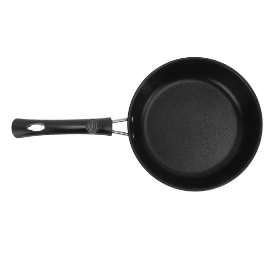Frying Pan Skillet Light Smoke Frying Pan Professional Prevents Stick High Capacity Easy To Clean Heat Resistant for Home